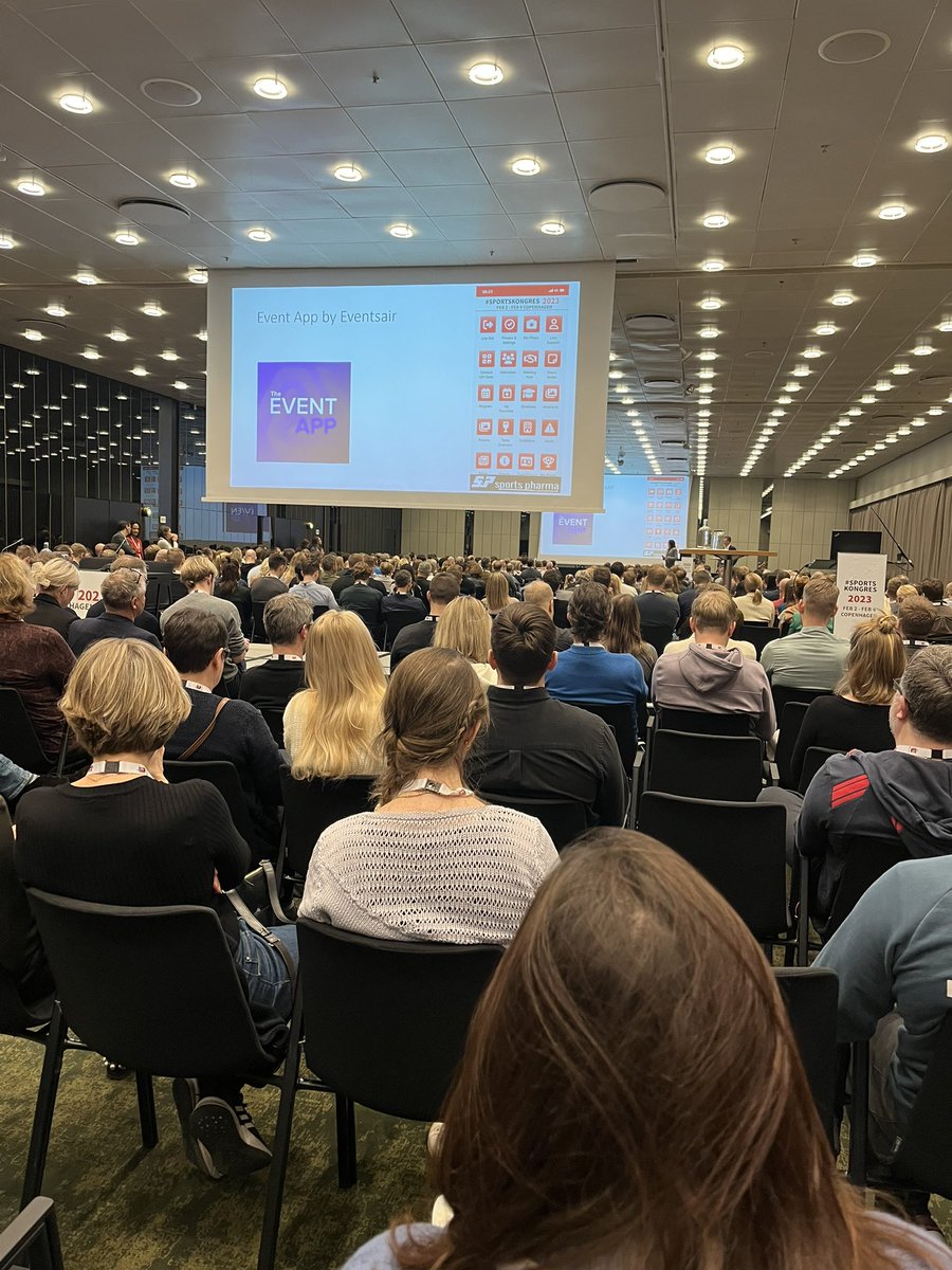 bente_s's tweet photo. #Sportskongres2023 Endelig igang,- nu venter tre gode dage 💪#dssf #danskselskabforsportsfysioterapi https://t.co/SgxZu2lpja