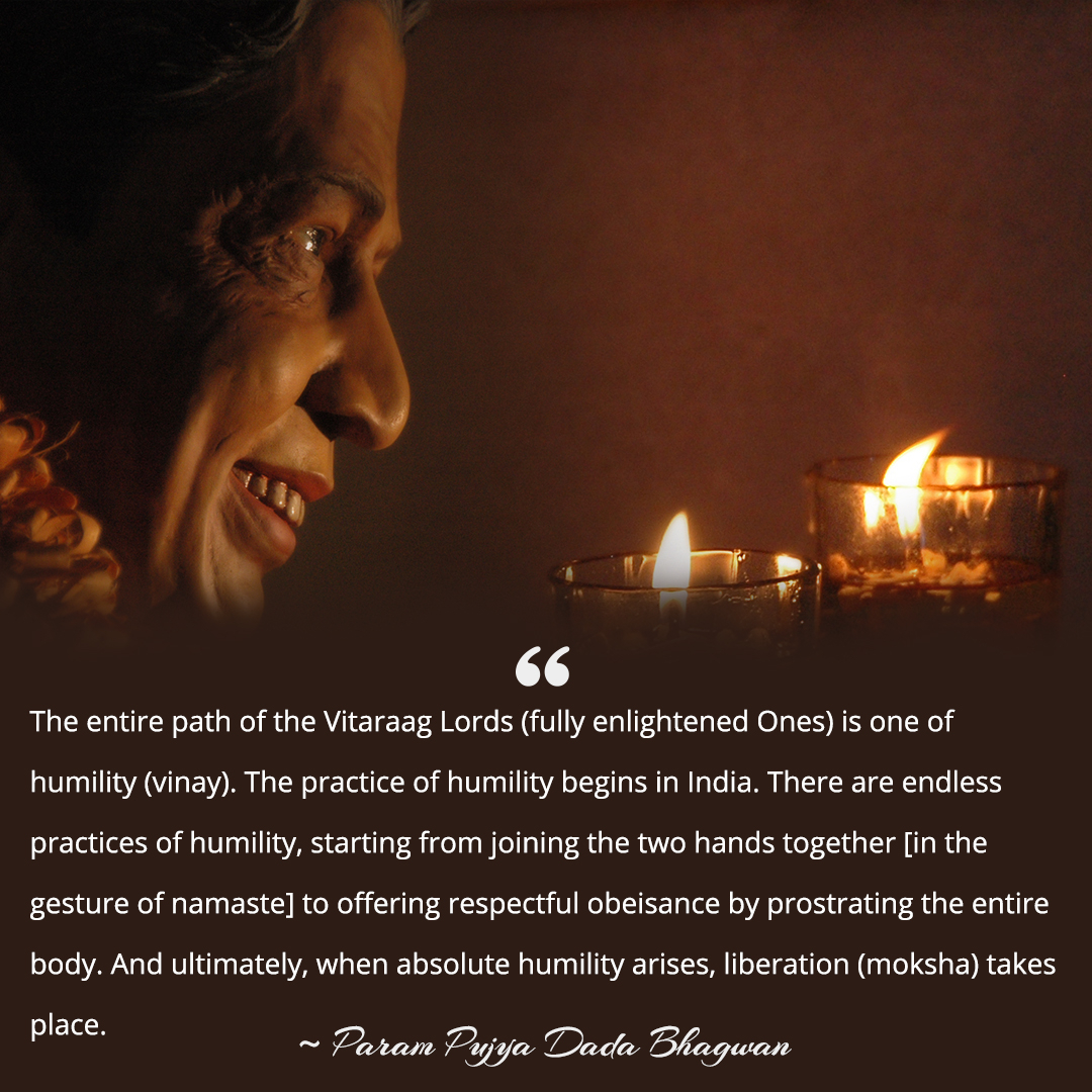 dadabhagwan's tweet image. Why be humble or be in utmost humility (laghuttam)? lnkd.in/d8SaM8nY

#humility #enlightenedone #thursdaythoughts #spirituality #dadabhagwanquotes