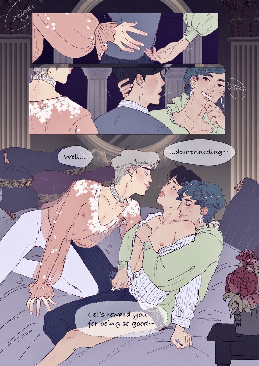 In the Palm of Their Hands 👑

He’s getting rewarded for making some favourable political decisions (favourable to whom? Guess✨)

#taejin #taejinseok