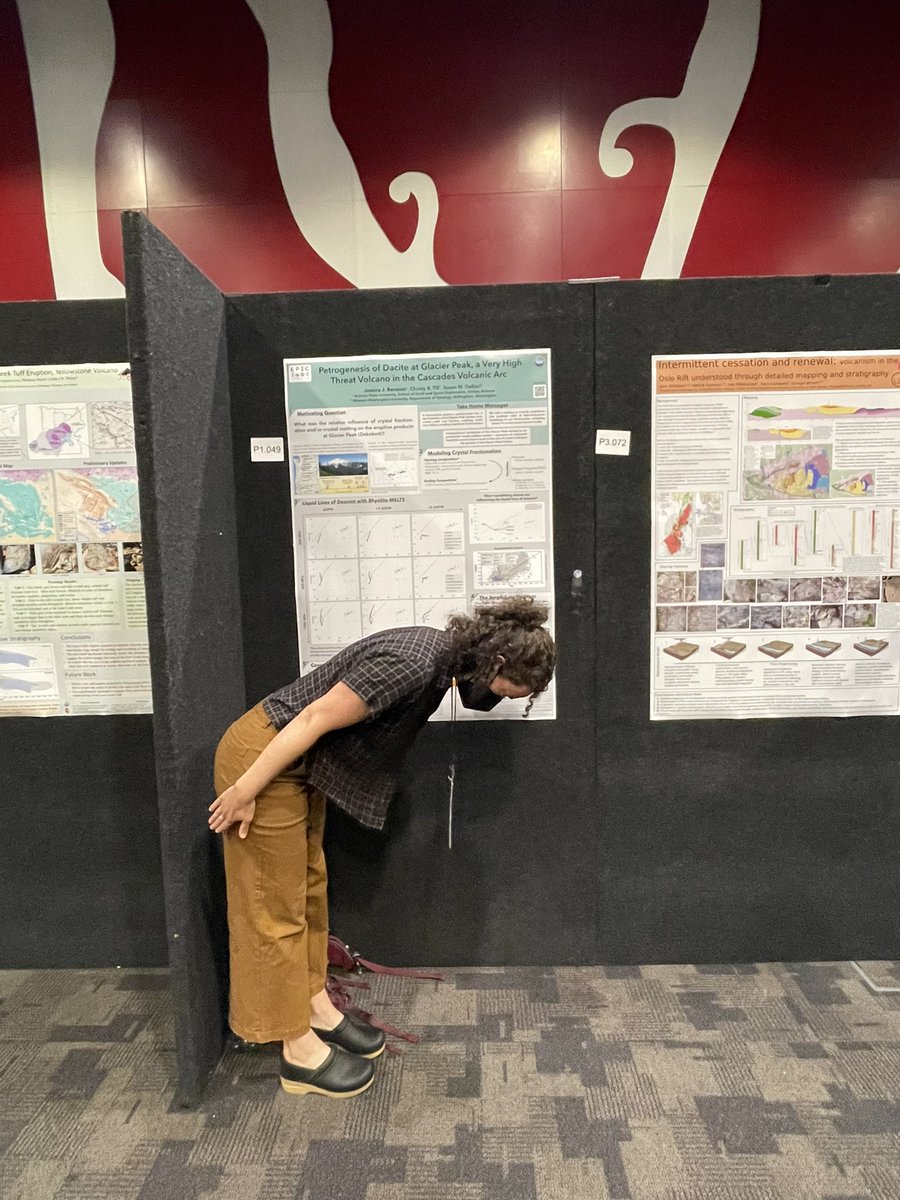 GeoJessie's tweet photo. Channeling the liquid lines of descent at high vs low pressure and oxygen fugacity for my crystal fractionation models #iavcei2023 https://t.co/AQQuAy3OJz