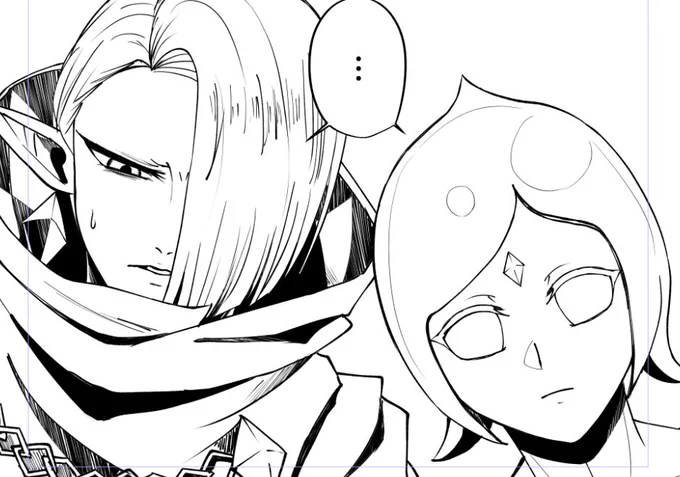 こんな漫画を描いています
あと仕上げと表紙です 間に合えば新刊になります 間に合ってくれ〜😂 
