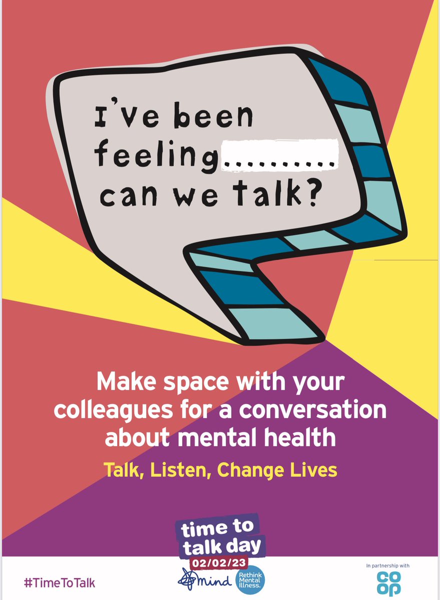 A really important message for everyone. Life and work is often so busy we can forget to prioritise our own mental health. Please make time to talk and listen; it’s where hearts and minds connect. #MentalHealthAwareness #MentalHealthMatters