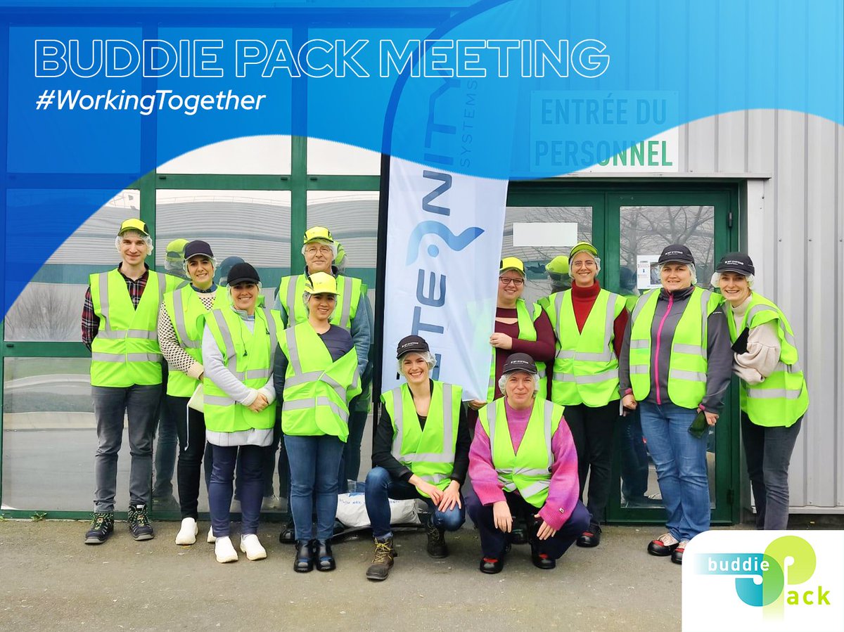 Eternity_syst's tweet photo. This past week we had a meeting with #BuddiePack in Lisses to share knowledge on plastic #reusability! 💡
We are excited to see what we will be able to achieve together in the future! 🚀 @EU_Commission
#EternitySystems #CircularEconomy #Sustainablility https://t.co/bplHS1TeiO