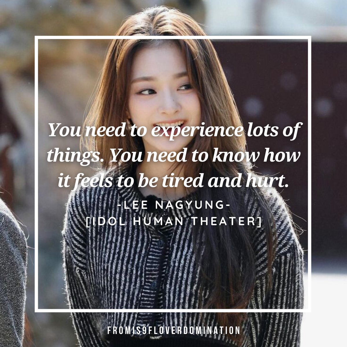 fromis9xflover's tweet photo. FROMIS_9 NAGYUNG QUOTES ❤️
.
.
.
.
.
follow @fromis9xflover
#fromis9 #fromis9quote #nagyung #leenagyung https://t.co/DCARtNNd19