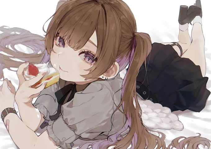 ツインテ×インナーカラーすこ #ツインテールの日 