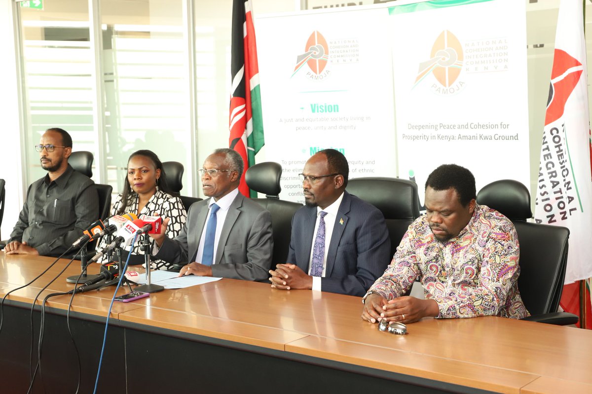 1/12 The National Cohesion and Integration Commission wish to emphasise that the 2022 General Elections were the most peaceful compared to previous elections. Monitoring &amp; evaluation by both national &amp; international election observers affirmed this finding in their reports.