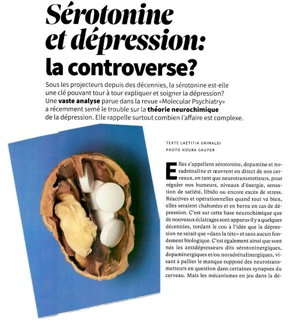 #serotonine et #depression : la controverse ? Le Dr Michel Hofman, psycho-pharmacologue aux @Hopitaux_unige  nous éclaire dans <a href="/Lillustre/">raYyy</a>