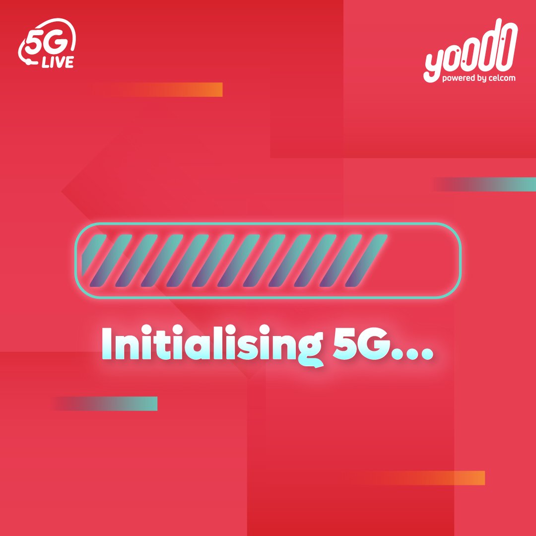 yoodoMY's tweet photo. 5G is OTW! We’re in the midst of rolling it out so you can do it better, faster.
Learn more at https://t.co/OPoADvGijm
#yoodoyou #5G #5GLive #yoodo https://t.co/PTD50LtnRe