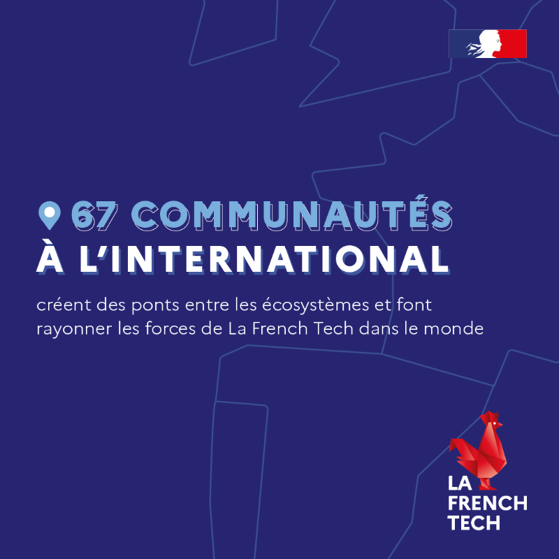 LaFrenchTech's tweet photo. La liste des Capitales et Communautés French Tech 2023-2025 est là ! 🚀

Plus de 1 400 bénévoles et de 6 000 start-up font briller et renforcent, aux quatre coins de nos territoires 🇫🇷 et à travers 52 pays dans le 🌍, le large réseau de La French Tech.

Bravo !