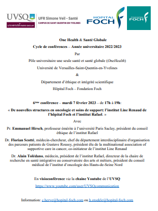 PrHerve's tweet photo. Rendez vous mardi pour la prochaine conférence... #OneHealth #GlobalHealth #GlobalBioethics https://t.co/Y5cuiw0aNe