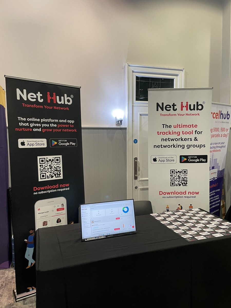 mynethub's tweet photo. Beatrice is delighted to be at @TheMBNetwork #MBNEXPO23 today at Aston Villa.  

Net Hub is a free online app &amp; platform designed to help you nurture and transform your business network. 

Our app is now available to download. 

#business #networking #relationships #nethub https://t.co/ugaGhIvMyC