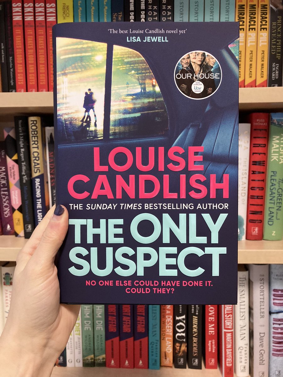 Wishing a very happy publication day to @louise_candlish and #TheOnlySuspect!