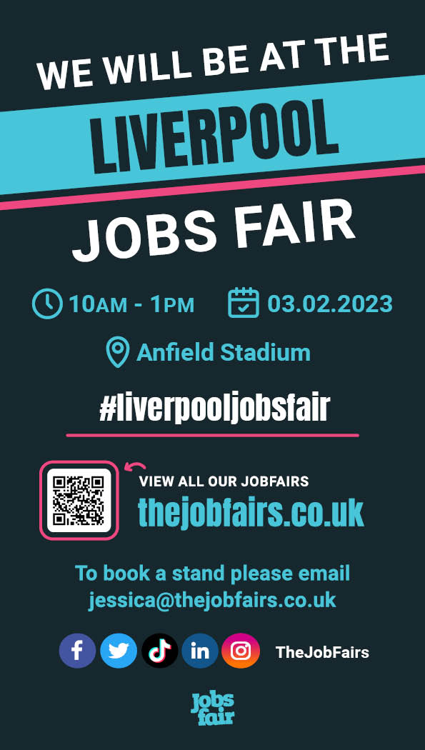 Tomorrow we are at Liverpool Jobs Fair at Anfield Stadium between 10am and 1pm.  Meet Sarah & Ian to find out more the #Jobs  we have! @TheJobFairs @DirectionsLCR @liverpoolinwork 
 #vacancy #vacancies #earlyyearsjobs #LiverpoolJobs #seftonjobs