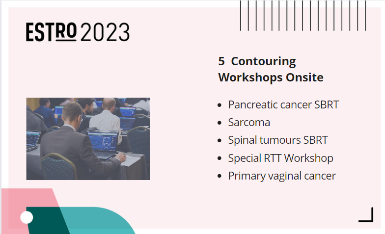 ESTRO_RT's tweet image. While you are in Vienna, why don’t you take the opportunity to attend one of the contouring workshops which are run by our experts?

📆 Check out the dates and times bit.ly/3HvpeRy

#radiotherapy #contouring #Delineation #learning #training #education