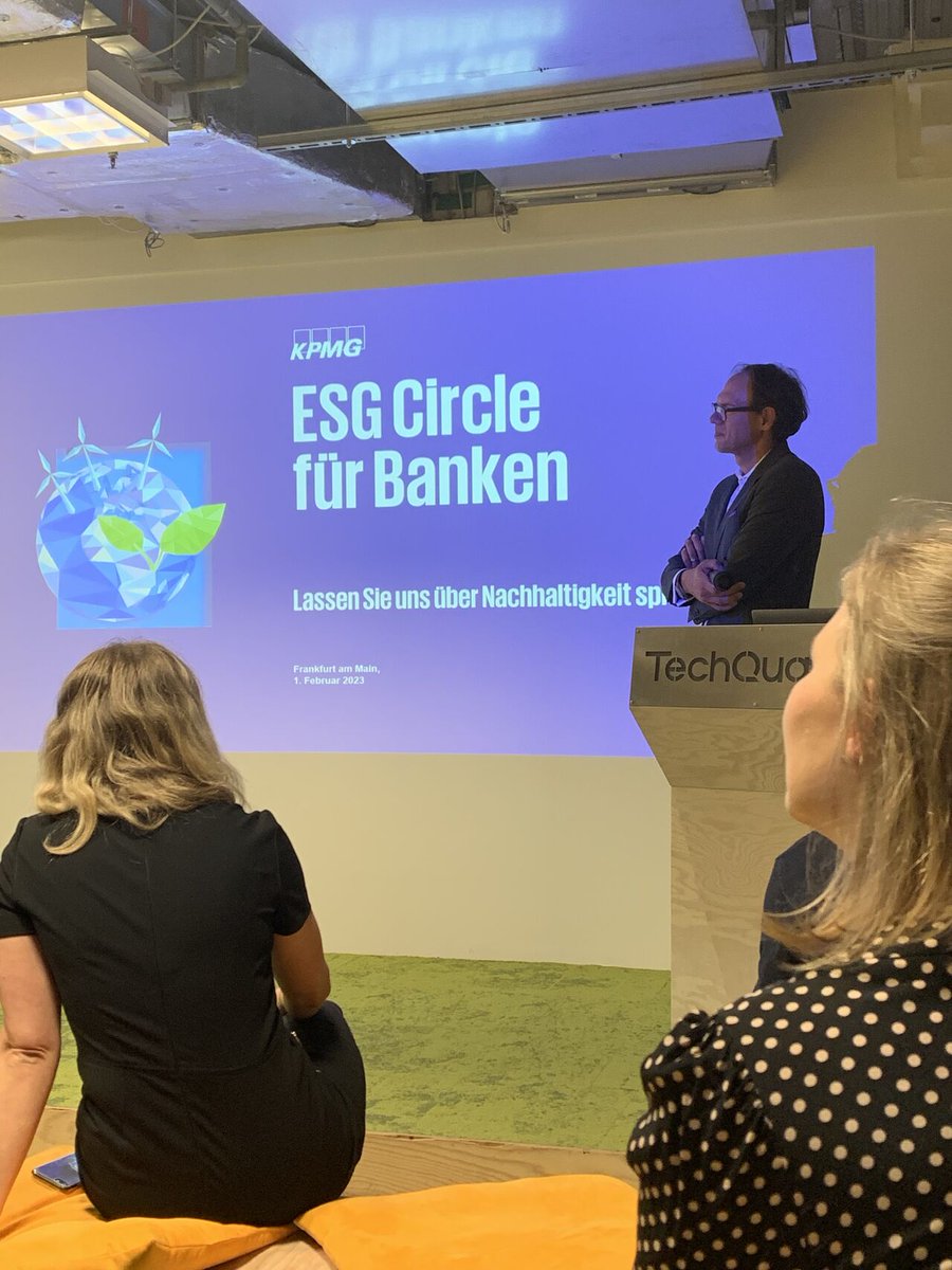 KPMG_DE_FS's tweet image. 🌳 Im Rahmen unserer Partnerschaft mit dem #TechQuartier konnten wir den Innovationsgeist von #Startups mit der klassischen Welt des Bankings verbinden - und beschreiten so neue Wege auf der Reise zu einer nachhaltigeren Welt.

#Sustainablefinance #ESGData #Taxonomy #CSRD