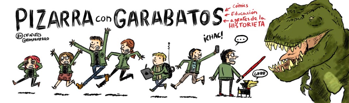 FranciscoGonGal's tweet photo. Por si aún no conocéis a @krispamparo , en el NOOC #Cómic_INTEF os recomendamos disfrutar de su blog "Pizarra con garabatos", con sus distintas secciones. Aquí os dejo el enlace a "En clase no se dibuja"; 
estoy seguro de que os encantará. 
https://t.co/CvdBiCnxYE https://t.co/YbNEhVZl15