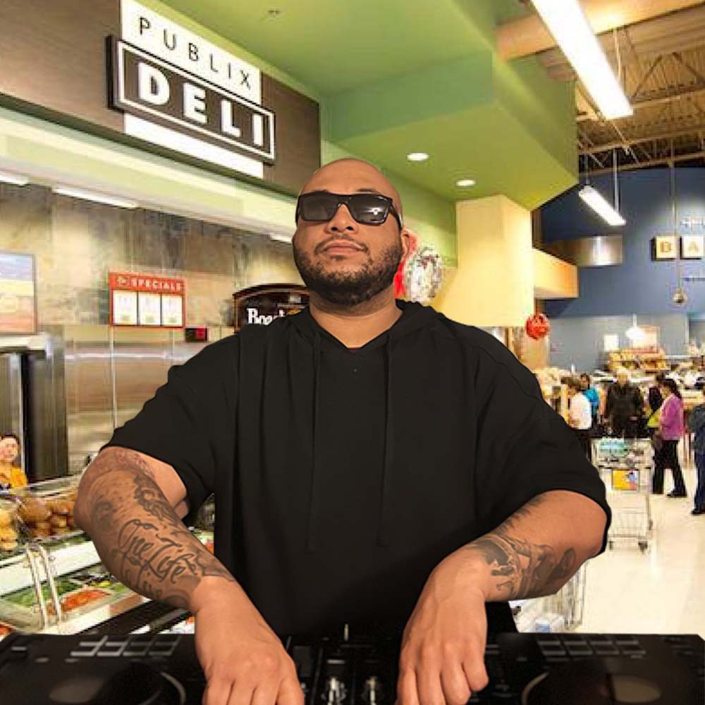 macbethxmusic's tweet photo. MACBETH now holds the record for longest set in Publix Orlando history  with no headphones, no sync button &amp; no labtop… I will never forget this day.. ❤️ #gordo #dj https://t.co/6cFiIUAx1I