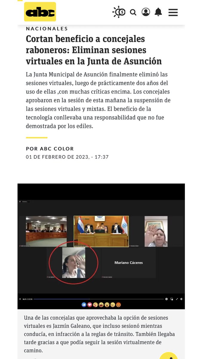 josealvarengab's tweet photo. Buen día ! No más sesiones virtuales en la junta de Asunción. Espero que los colegas nuevos lleguen a hora a sesiones, se nos paga por trabajar y aún así llegan tarde o piensan que están en la escuela. https://t.co/v35AKONkdB