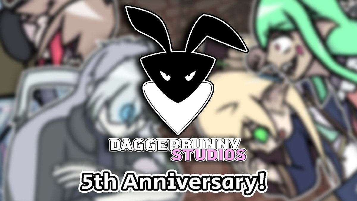Our studio, Daggerbunny Studios, celebrates its' 5th anniversary today! When we formed this studio in 2018, we were not expecting to have such a great community upon the release of our very first game!
To more cool stuff in 2023 - and beyond!
#indiedev #gamedev