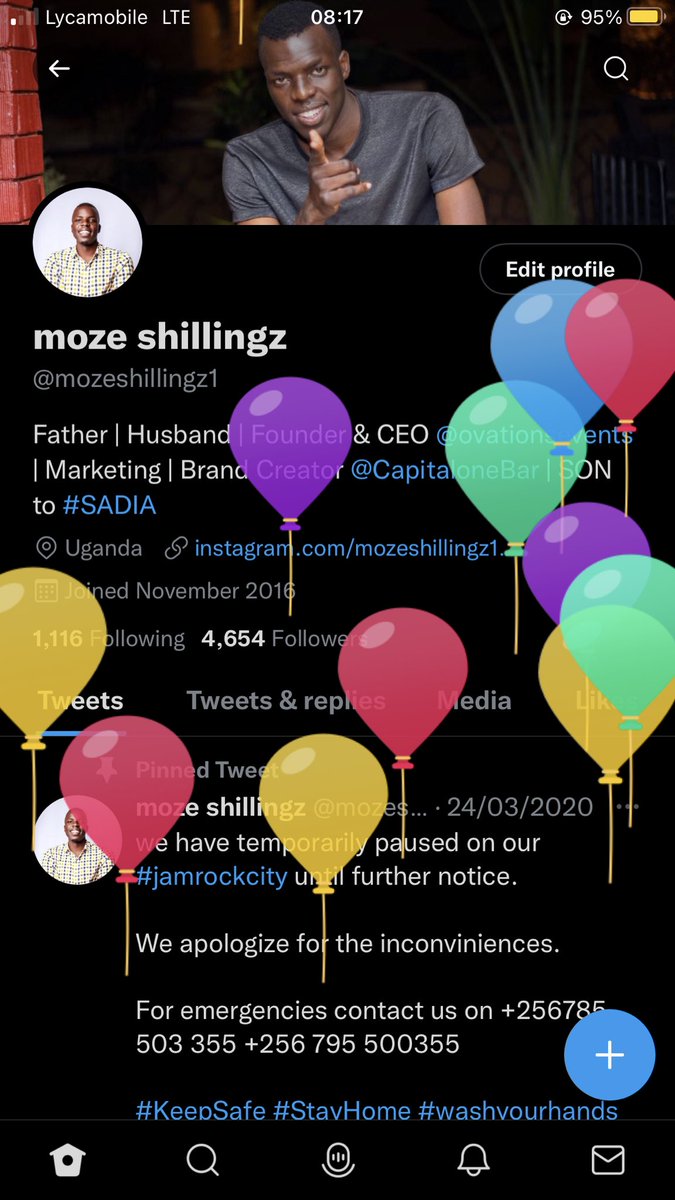 mozeshillingz1's tweet photo. Happy birthday 🎈🎉🎂🎁🎊 to me. 

Thanks Lord for this new upcoming journey and age. https://t.co/fUhJnZbaBk