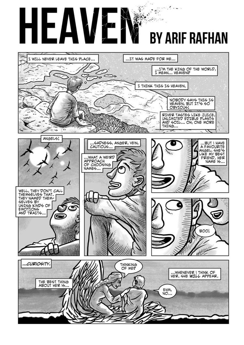HEAVEN - A Short Comic
(🧵 1/2) 