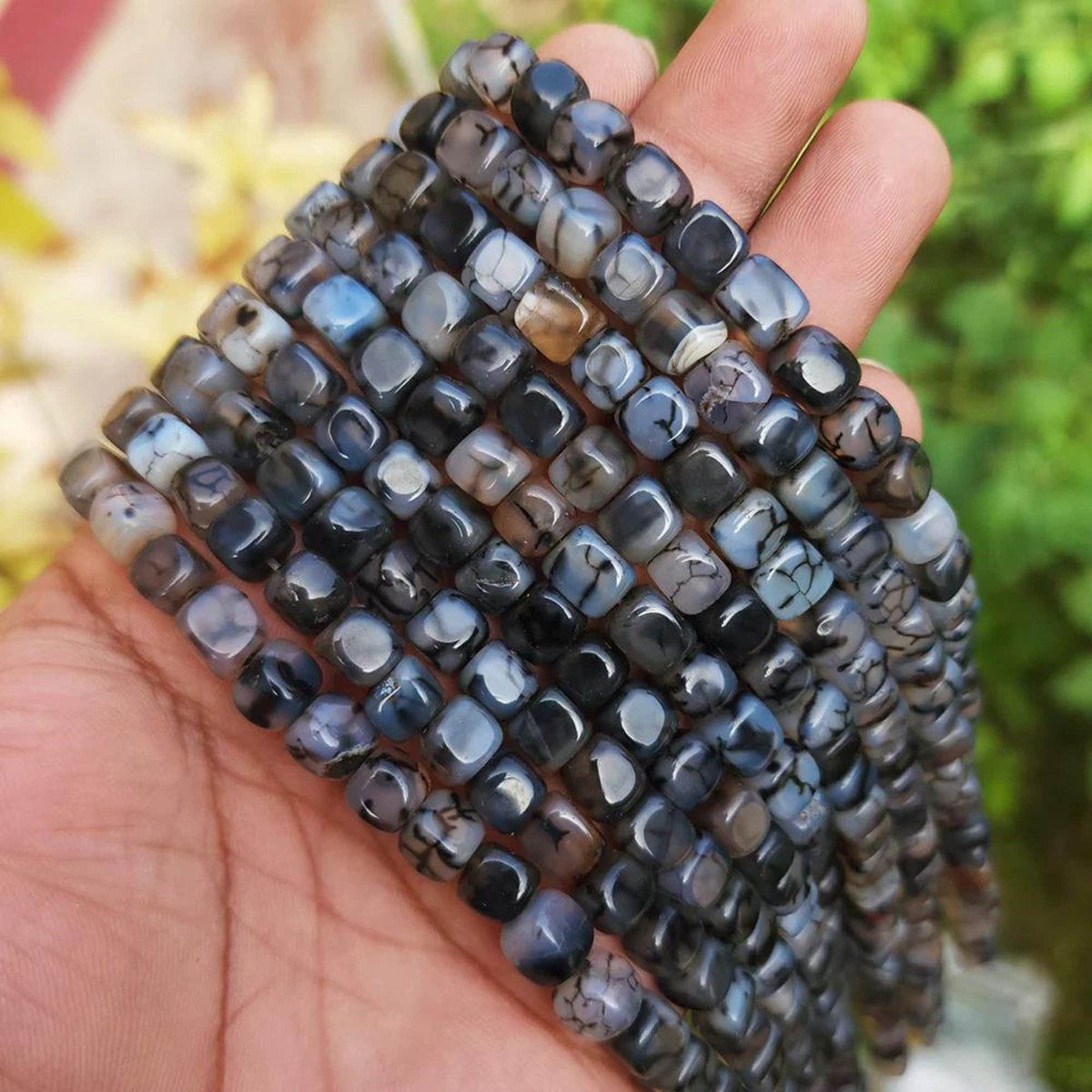 FirstGlobalShop's tweet photo. Excited to share the latest addition to my #etsy shop: WHOLESALE 48 to 50 Beads Natural AGATE ONYX Beads Stands, 8MM Size Shape Tumble Cube https://t.co/HIP3citHUt #cube #gemstone #healingstone #loosebeads #beads #gemsandbeads #beadingsupply #8mmbeads #wholesalebead https://t.co/iw4t0gLGBJ