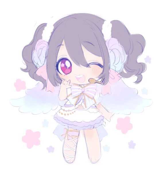 also i'm kind of shocked at how much nico i drew in comparison to the other girls?? 