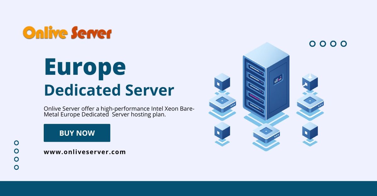 OnliveServer's tweet image. Onlive Server offer a high-performance Intel Xeon Bare-Metal Europe Dedicated  Server hosting plan. 
#europededicatedserver #cheapdedicatedserver
onliveserver.com/dedicated-serv…
