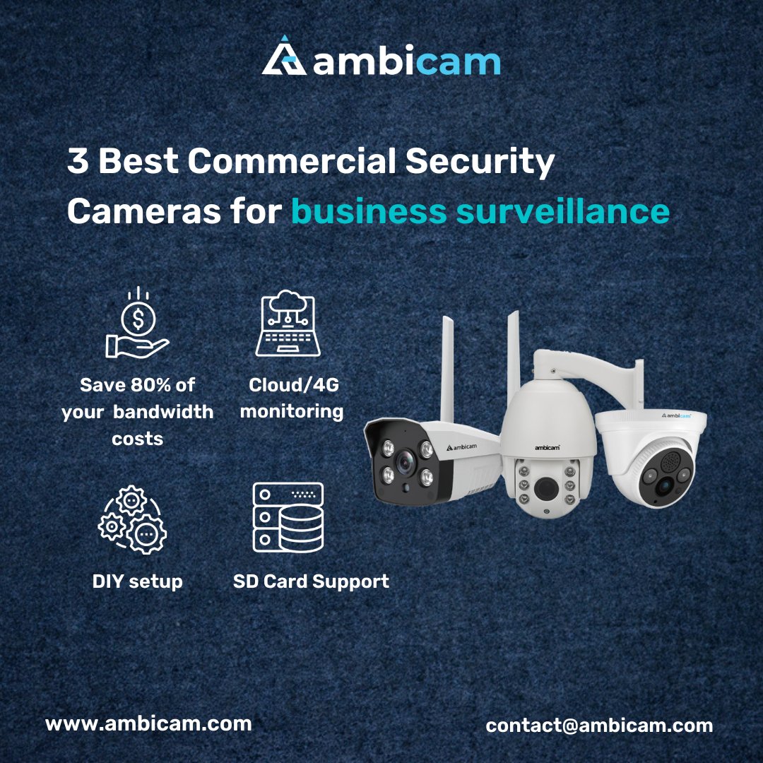 TheAmbicam's tweet photo. Read our new blog on how to maximize your business security with our top-performing commercial security cameras.
Read Here👉https://t.co/6KLwbI0oYV
#ambicam #cctvcamera #commercialsecurity #4gcctvcamera #cloudstorage #security #monitoring #safety #surveillance https://t.co/OnrSINbvHs