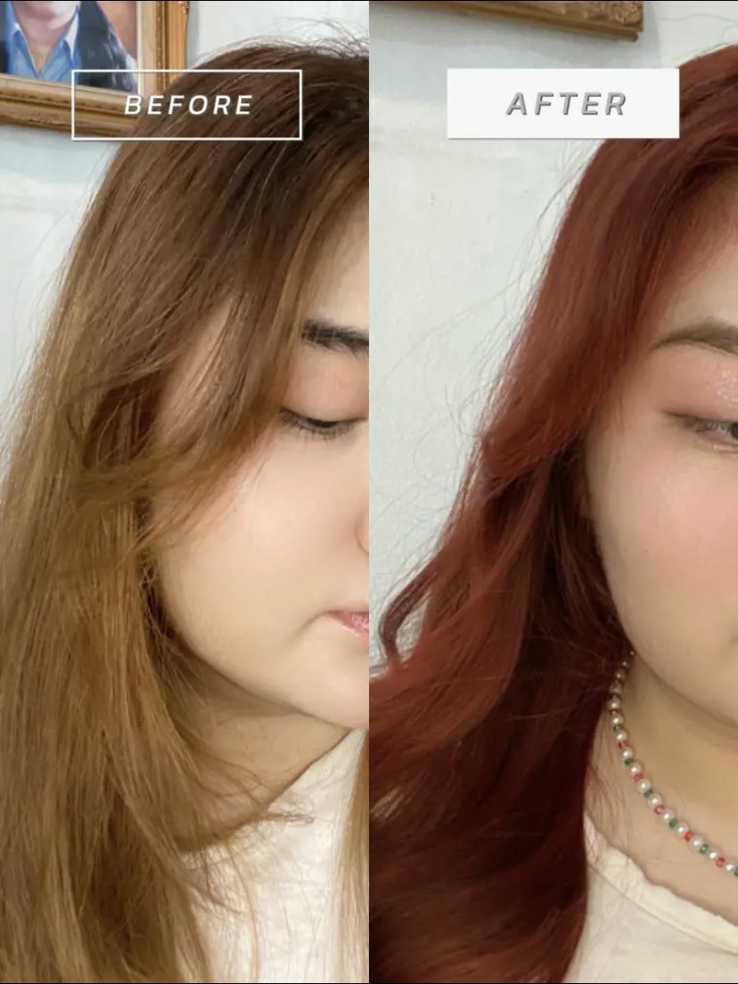 fernieee_'s tweet photo. ทำสีผมแบบไอดอลเกาหลีด้วยตัวเอง งบหลักร้อย! 👩🏻‍🦰✨

❣️สีผมมันเข้ากับธีมเดือนนี้ด้วย ใครอยากลองเปลี่ยนลุคหรือทำอะไรใหม่ๆก็ลองได้เลย ไม่มีอะไรมากั้น มาหยุดเราได้ค่ะ อิอิ

พิกัดสีผม📍https://t.co/rXSLsnIJfb 

#ทําสีผม #ทําสีผมแฟชั่น #hairtransformation #GarnierColorNaturals #garnier https://t.co/qjkkde4bvS