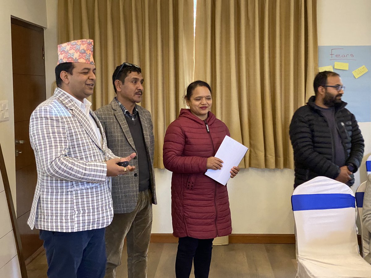 sushilbaral's tweet photo. MToT Team Green - ready to present on #CommunicationSkills for #CommunityDialogue to combat #AMR with community-led solutions @HERDIntl @arkfoundation1 @CE4AMR https://t.co/2iWA6VVWgC