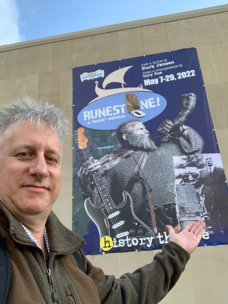 Runestone Musical news... We have recorded five songs from the musical! (They rock.) We've released them as an EP at bandcamp.com. Listen and enjoy!!!
 garyrue.bandcamp.com/album/songs-fr…

#amwriting #musicaltheatre #WritingCommunity #NewMusic #Kensington #runestone