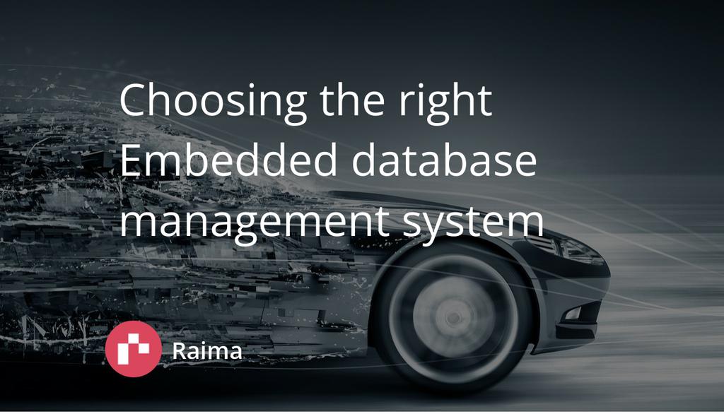 RaimaDB's tweet image. We wrote an article on Choosing the right Embedded database management system. Read it here: lttr.ai/7rSZ
#Embedded #EmbeddedDatabase #RaimaDatabaseManager