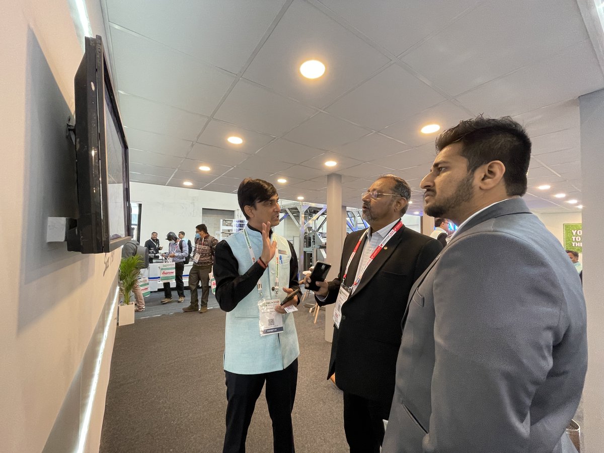 mamatamachinery's tweet image. PlastIndia Day 2

Good Morning to All

Welcome to you in @plastindia 2023
We Look Forward to Meet You

#plastindia #plastindia2023 #bagmakingmachine #packaging #packagingmachine #plasticmachine #plasticindustry #polymer #plastics #india #Exhibition #manufacturing