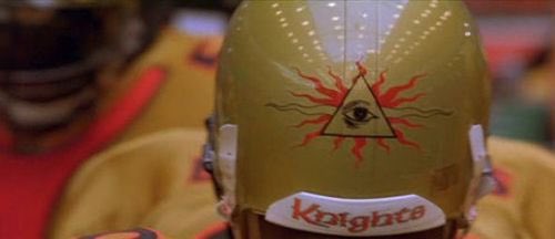 mattakersmusic's tweet photo. I rewatched Oliver Stone’s Any Given Sunday and the last opponent they play during the epic 45 minute finale is the Dallas Knights. Look at those uniforms and stadium. Lmao. https://t.co/erfiC8vucN