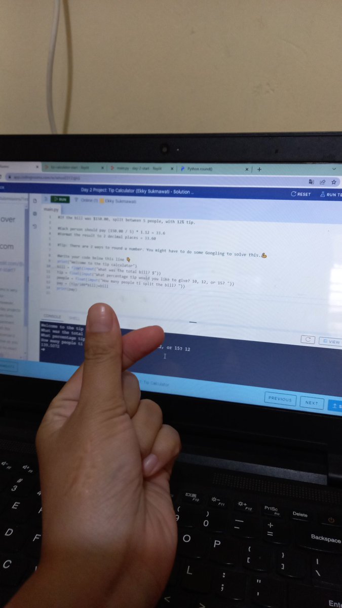 #100DaysOfCode 
Finally Done #Day2