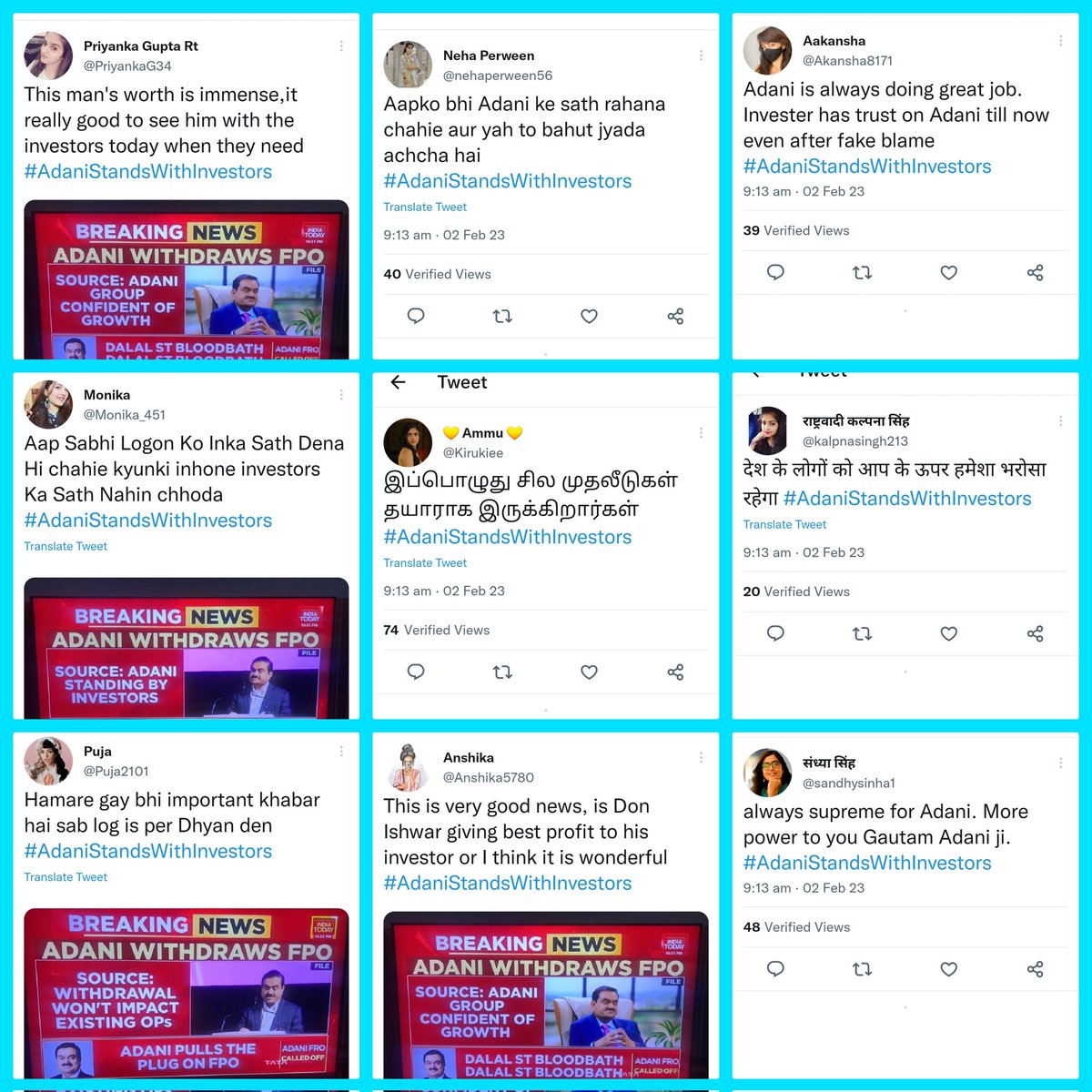 zoo_bear's tweet photo. Fake Trend Alert : 
Adani done v gud job.
#AdaniStandsWithInvestors https://t.co/GrkTmIMfUN