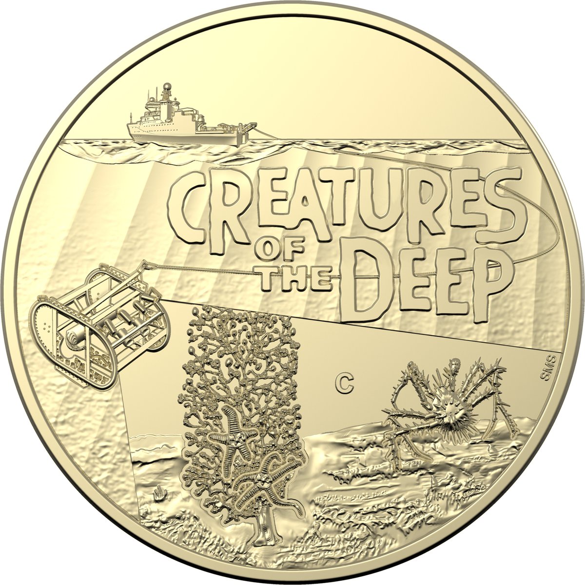 We've teamed up with <a href="/RoyalAustMint/">RoyalAustralianMint</a> to bring you the first coin collection of 2023: Creatures of the Deep. 

It showcases our #RVInvestigator and some of the creatures researchers have discovered while onboard.

Read more: blog.csiro.au/our-coin/

📷 | @royalaustmint