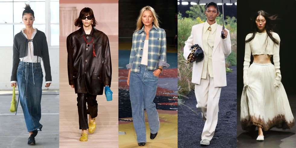 Encrypted_Hash's tweet image. Loose denim pants, Super Oversized jackets, low-waisted dresses, vibrant sequins... etc. give people a refreshing feeling in the spring and summer of 23