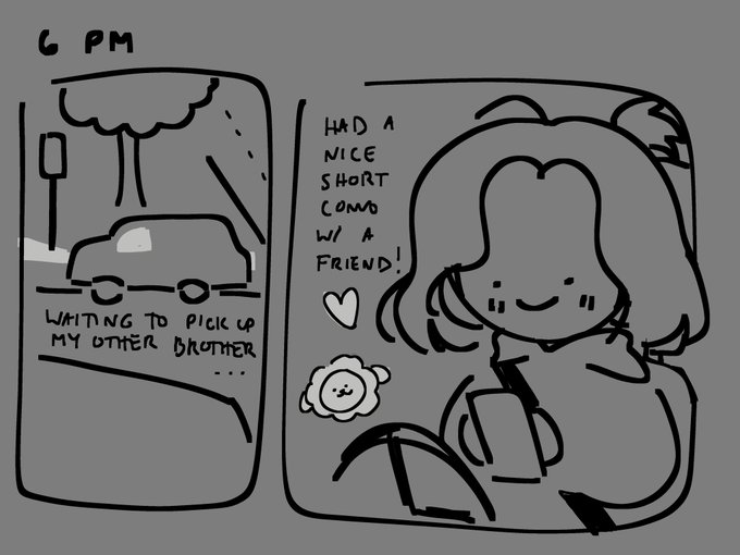 6-7 pm 

(i think i accidentally deleted 8 pm and im too tired to redraw it lol) 