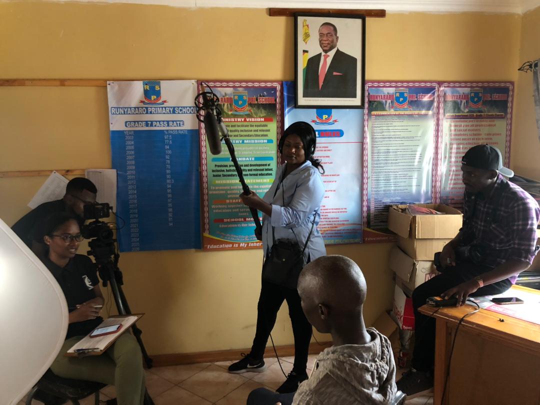 accountlabzw's tweet photo. We take a trip Behind The Scenes of our Integrity Icon filming. @ALZFilmFellows documents our latest interview with Godknows Dembure at Runyararo Primary School. https://t.co/uY21w2KA0U