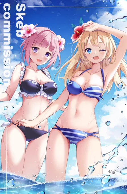 ありがとうございました。#Skeb #Commission 