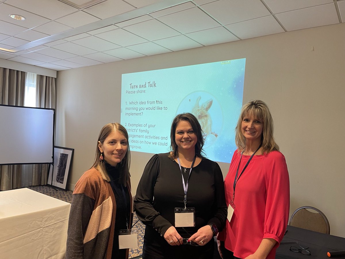 Reading Specialists Angela Schoppe, Angel Rose and Diane Serakowski are sharing highlights from our Claysville Family Engagement events at the PA Federal Programs Coordinators Conference! Great job ladies!
<a href="/McGuffeySD/">McGuffey School Dist</a> <a href="/_PAFPC/">PAFPC</a>