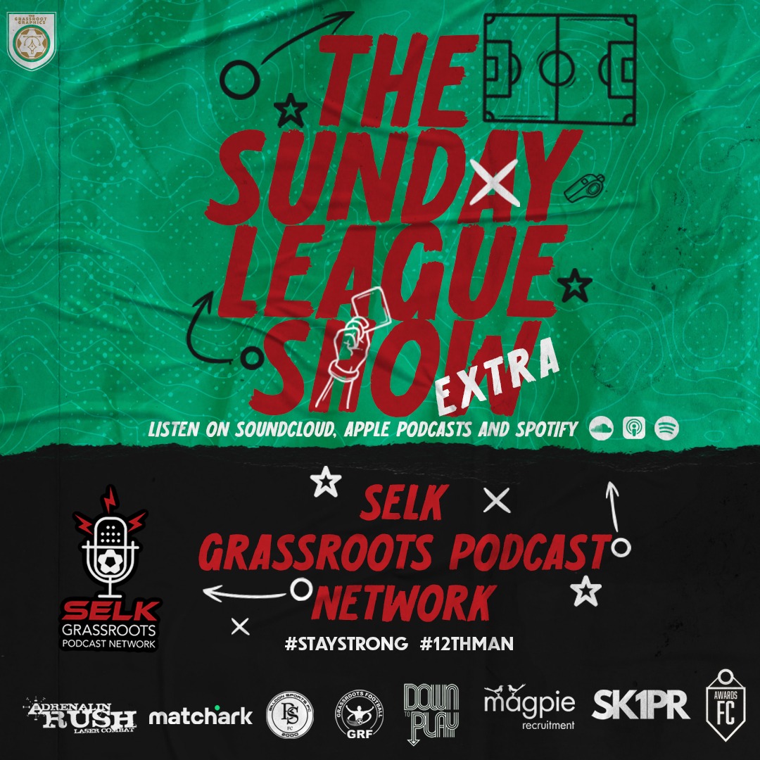 The Sunday League Show - EXTRA - Episode 19

Co-hosts: @DanBeeler9 <a href="/NotStattoSteve/">DefoNotStattoSteve</a>

Leagues: <a href="/SouthernSunday/">Southern Sunday Football League</a> <a href="/WESFA_Football/">W.E.S.F.A.</a> <a href="/CMSFL_/">CMSFL</a> <a href="/OBDSFL/">OBDSFL</a> 

#STAYSTRONG #12THMAN