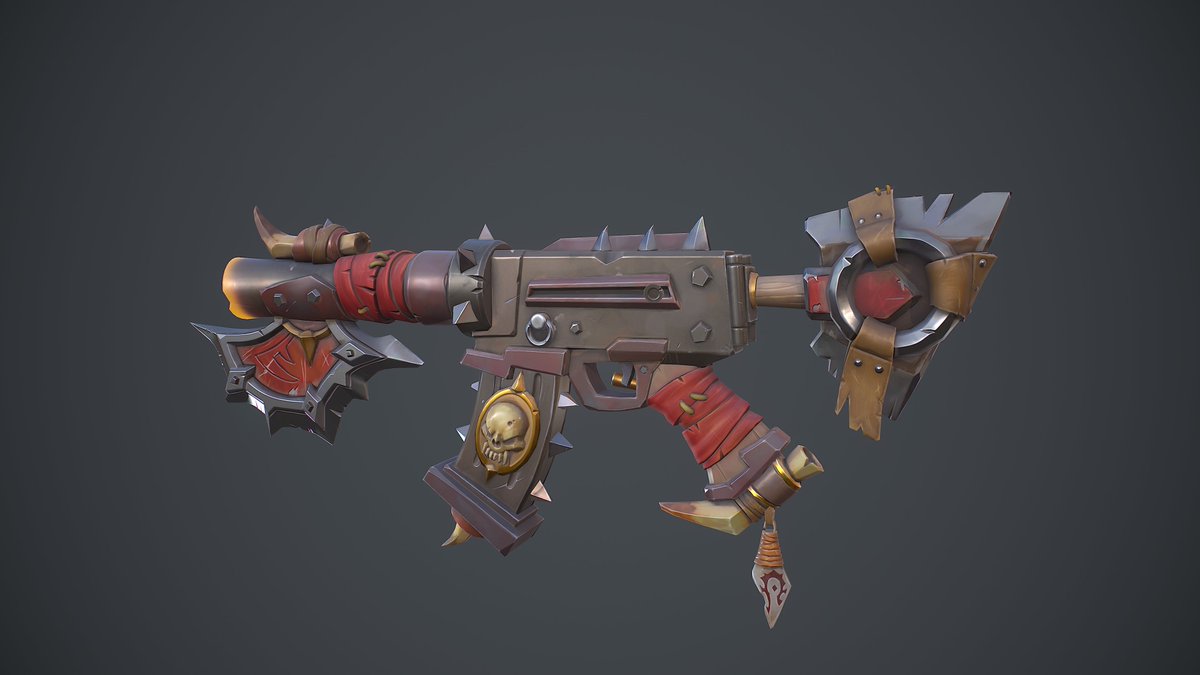 danglebob's tweet image. Saurfang rifle! What if Warcraft was the one that became the Hero Shooter?
More shots here: artstation.com/artwork/klAO6z