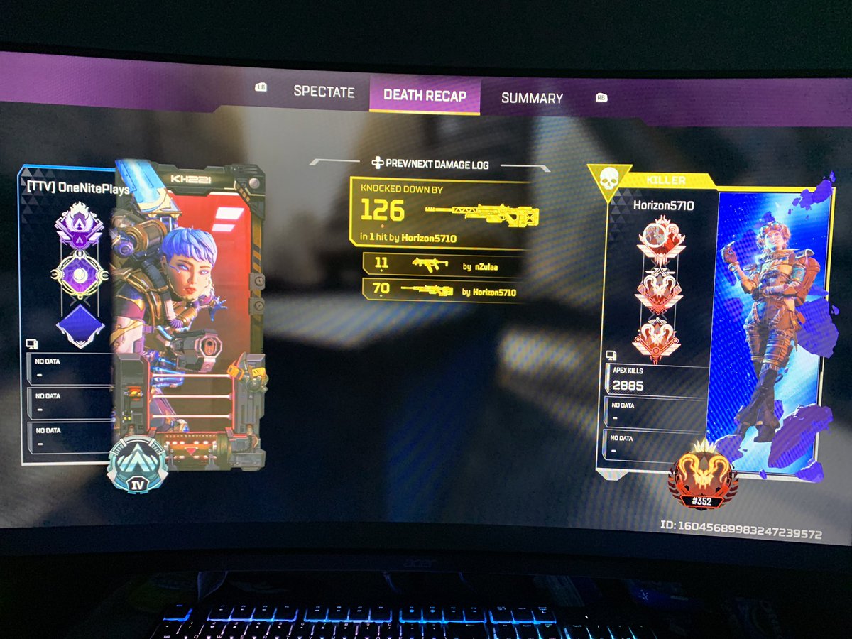 OneNitePlays's tweet photo. Well this season of ranked is fun, 4 time pred killing me in plat 4 lobbies🤬 @PlayApex #ApexLedgends #APEX #ranked https://t.co/hxKLF0OmsE