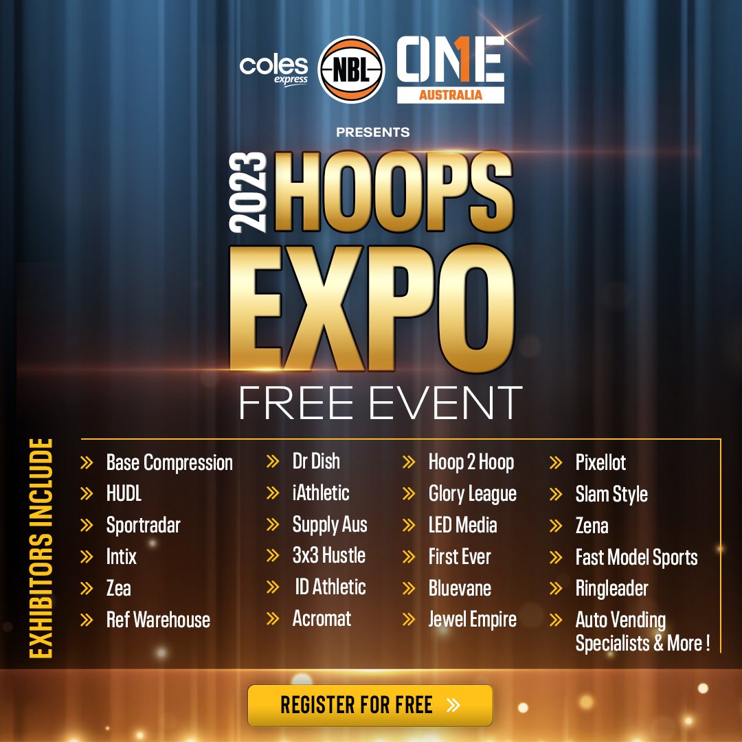 NBL1 on Twitter "The Coles Express NBL1 invites you to the HOOPS EXPO