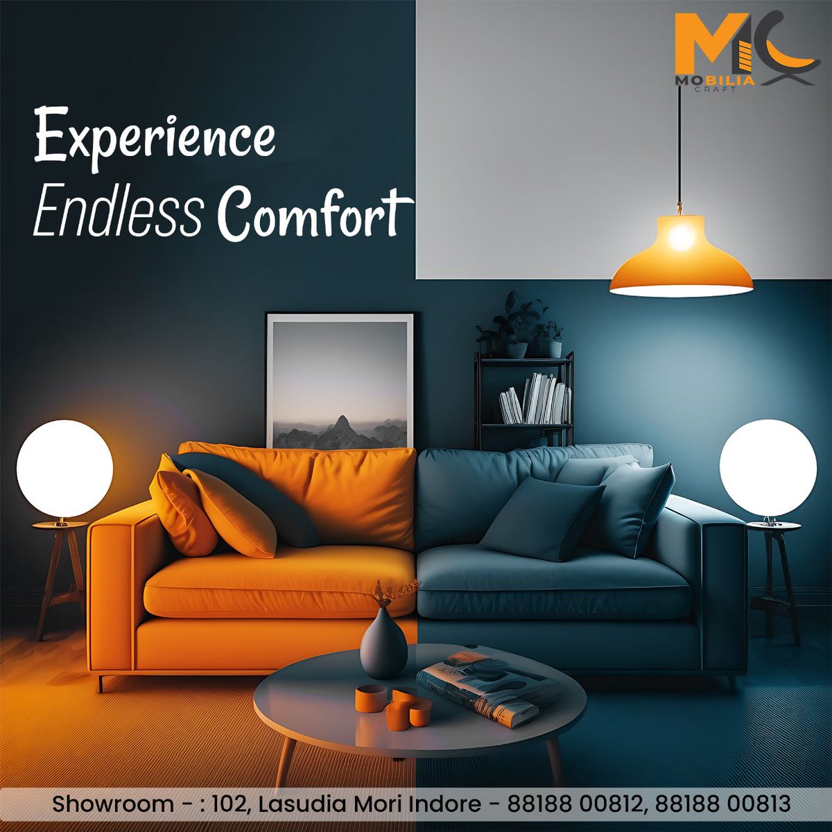 mobiliacraft1's tweet image. Experience Endless Comfort 🛋️
.
.
#SofaGoals #ComfortableLiving #SofaLove #SofaStyle #SofaDecor #ComfyCorner #InteriorStyling #CouchGoals #SofaDesign #HomeComforts #SofaDays #SnugLife #ChillTime #mobiliacraft #furniturestore #indore