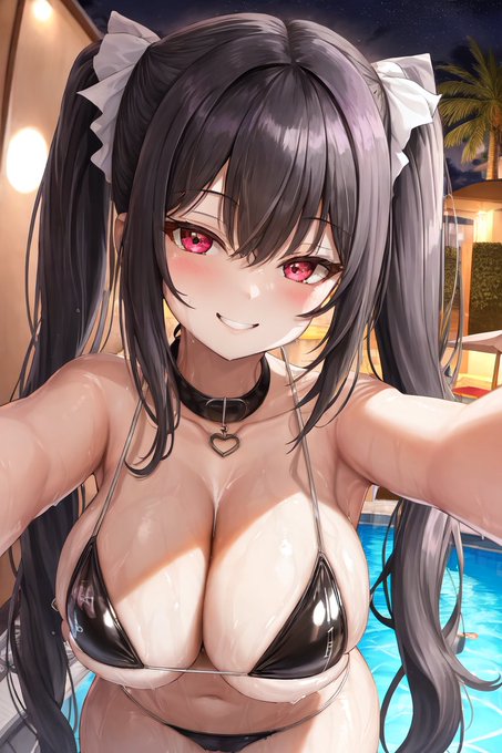 常にツインテールしか作ってないけど… #ツインテールの日 #HolaraAI #AIart 