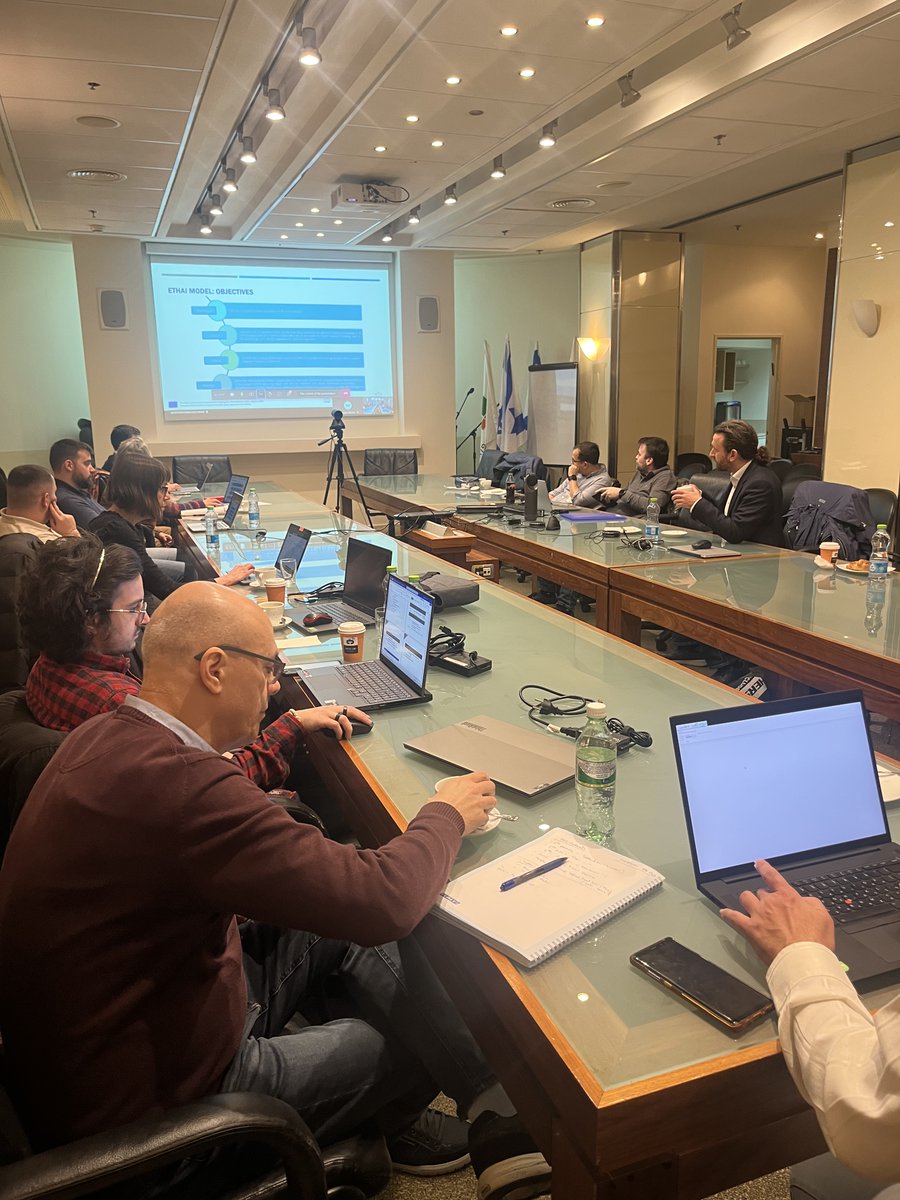 Our 4rth #project meeting is taking place in Tel Aviv. On its 1st day partners discussed on the recent developments and technical outcomes leading to the upcoming launch of the #mescobrad platform! Stay tuned for more! #rwd #H2020 #medicalresearch #cobrad